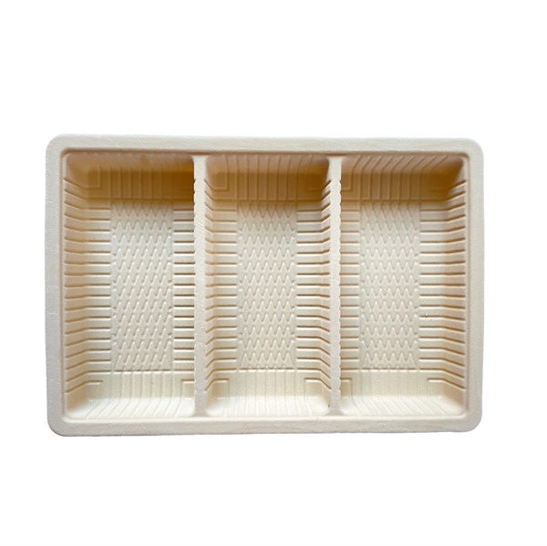 三格植绒包装内托