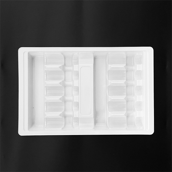 口服液内托具有特定凹槽的塑料托